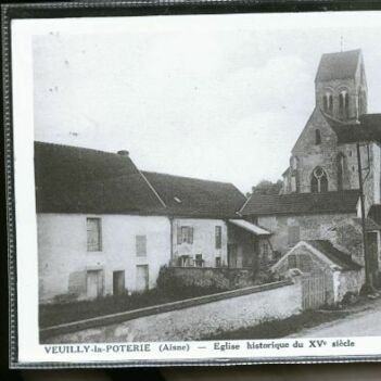 rue de l'église <small>© Commune de Veuilly-la-Poterie</small>